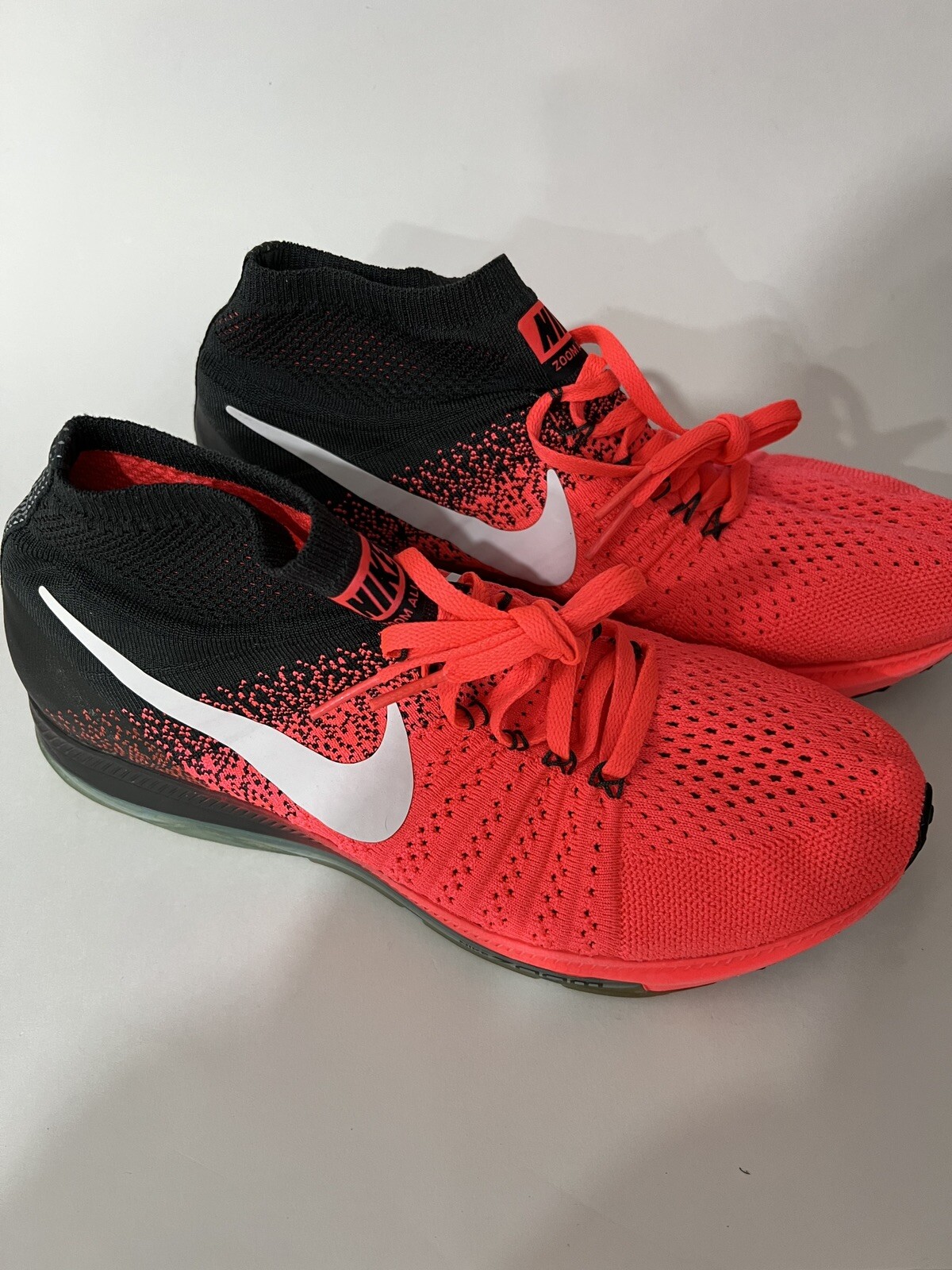 Size 9.5 - Nike Zoom All Out Flyknit Hot Punch Blue for sale online | eBay