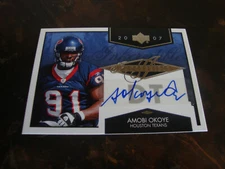 2007 Upper Deck Football---Inkcredible---Autographed---#INK-AO Amobi Okoye