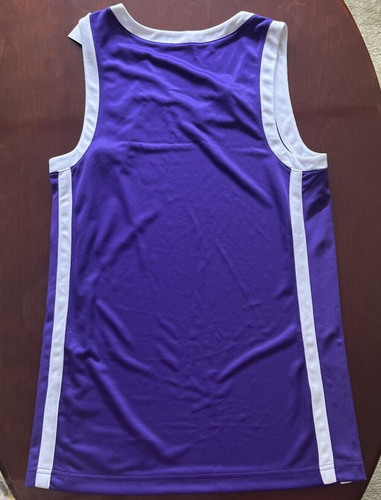 NIKE Jordan Mens Sports Training Basketball Tank Jersey Purple AR4317-546 XXL - Picture 7 of 7
