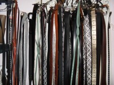 Wholesales Lot Belts Mixed Leather Belts Unisex, Men  Women Belts 50 Piece New