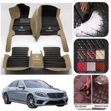 Car Floor Mats For Mercedes-Benz All Models Cargo Liners Carpets Waterproof Mats