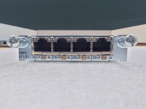 Cisco 4-Port T1/E1 High Speed WAN Interface Card (HWIC-4T1/E1) - Picture 4 of 5