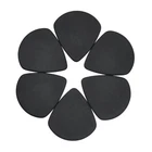 24pcs Delrin Precision Jazz Picks Plectrums Matte Black