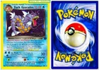 DARK GYARADOS pokemon TEAM ROCKET 70 HP RARE HOLO POWER HOLOGRAPHIC PROMO 8/82