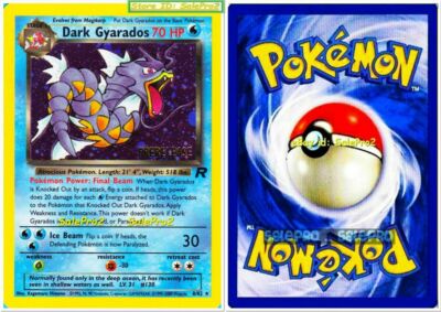 DARK GYARADOS pokemon TEAM ROCKET 70 HP RARE HOLO POWER HOLOGRAPHIC PROMO 8/82 | eBay DARK GYARADOS pokemon TEAM ROCKET 70 HP RARE HOLO POWER HOLOGRAPHIC PROMO 8/82 | eBay