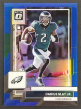 Darius Slay Jr. 2022 Donruss Optic Blue Holo Football Card #d/179 (NM)