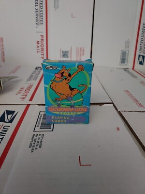 Scooby-Doo Bicycle Playing Cards Made In USA Rare Version 1999 T3#145