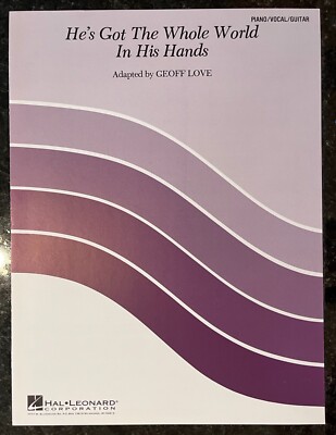 He's Got the Whole World in His Hands Sheet Music Piano Vocal Guitar