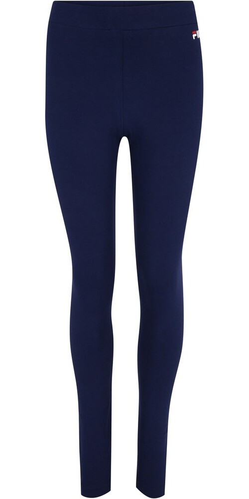 Pantaloni lunghi Fila Teens ragazza svelvik classico logo leggings blu medievale
