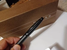 CROSS CALAIS CARBON MATTE BLACK AND GUNMETAL BALLPOINT PEN BRAND NEW DAD GIFT