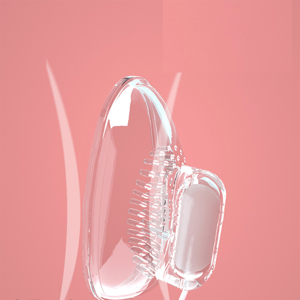 Vibrateur De Stimulation Mamelons & Clitoris - Jouet Masturbation Femme En Silicone Noir