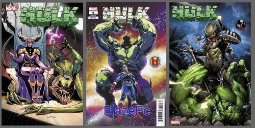 Hulk #9 Cover A B C Variant Set Options Cates Planet Marvel 2022