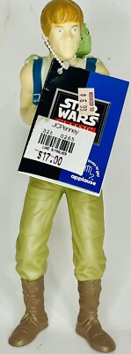 Star Wars 1995 Applause Figure Luke Skywalker & Yoda 9 Inch Jedi