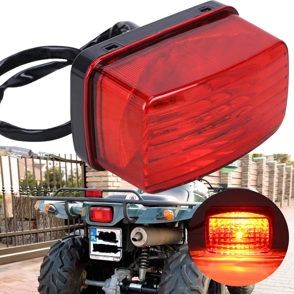 Luz trasera freno funcionando con bombilla para Yamaha Big Bear 400 2002-2012 Foto 2 de 4