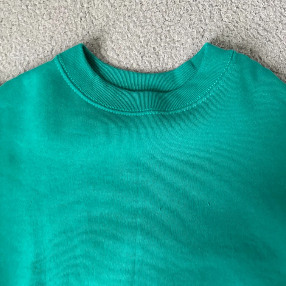 Vintage Pro Spirit Sweatshirt Womens Large Green Made in USA Sweater Ladies - Image 2 of 4
