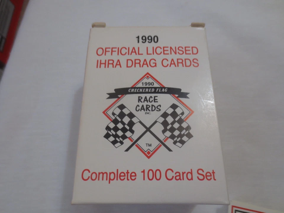 Drag Racing Official Licensed IHRA Drag Cards Complete 100 Cards Set - Image 4 of 4