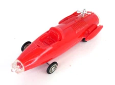 Hong Kong Friction Space Rocket Plastic Vintage 160s Space EXPLORER