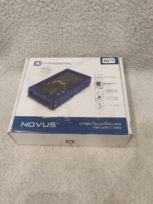 Oyen Digital Novus 10TB External USB-C 7200RPM Hard Drive - New/ Sealed