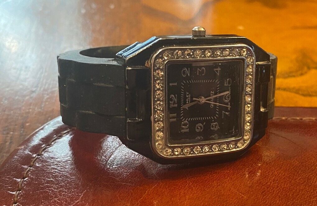 Women's 32mm Ashley Princess Bangle Bracelet Watch, Resin Covered Metal Band