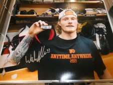 Wade Allison Philadelphia Flyers Signed 16x20 Photo COA  1st goal