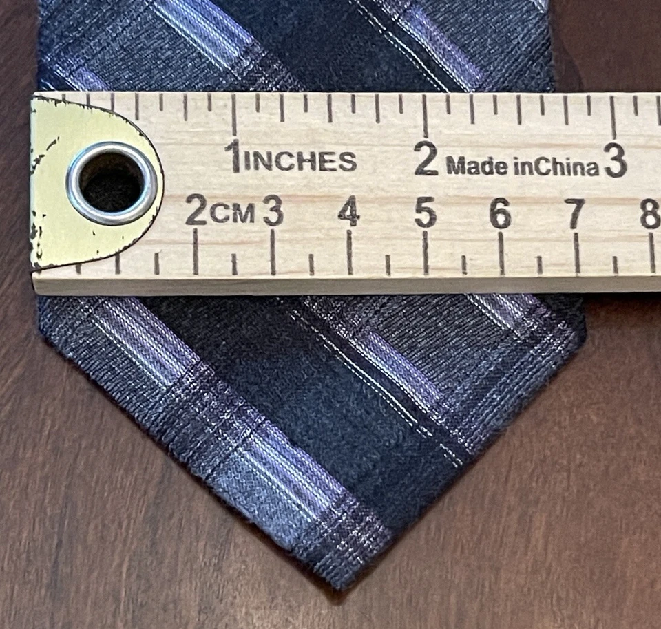 Ck Calvin Klein черный фиолетовый 53% вискоза 47% шелк сделано в Китае очень длинный - Изображение 4 из 4