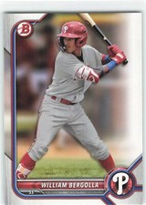 William Bergolla Baseball Cards - Parallels, Base, Chrome - You Choose!