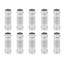 Fite ON 10pcs BNC to BNC Coupler Cable Connector for Samsung Lorex Q-See Camera