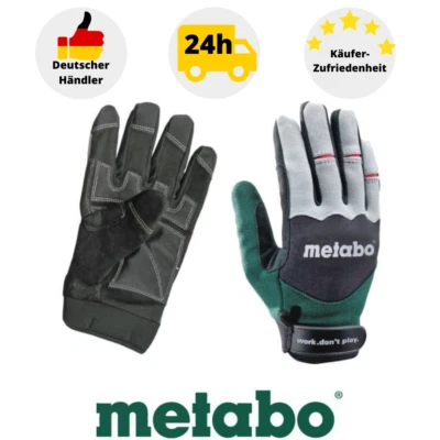 Metabo Arbeitshandschuhe M1 Größe 10 / XL Montagehandschuhe Kunstleder - Bild 1 von 2