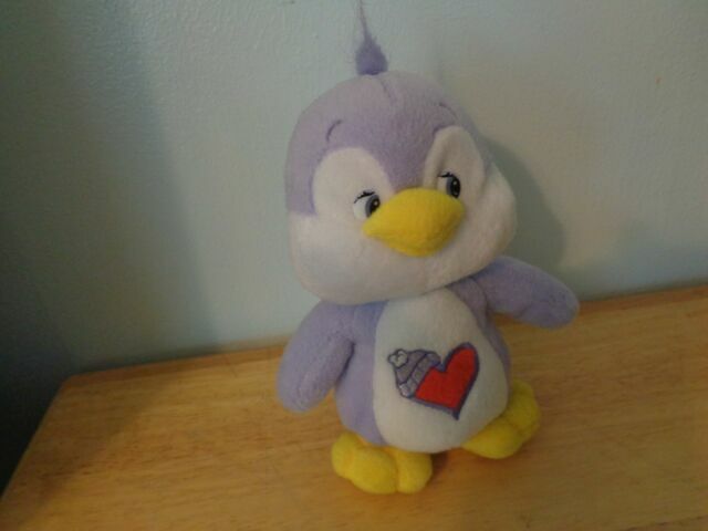 cozy heart penguin plush