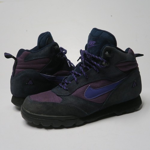 Nike Air ACG Women's Walking Hiking Boots Purple Women’s sz 10 UK 7.5 185054-552