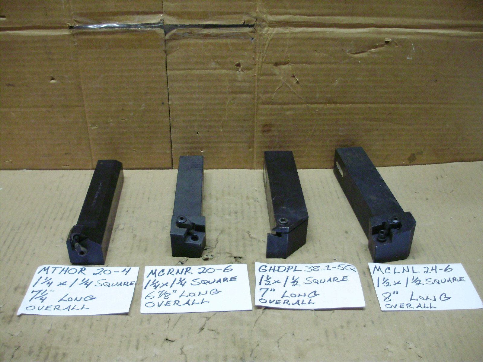 Iscar Lathe CutGrip Tool Holder, 11/4 & 11/2 Square Shanks eBay