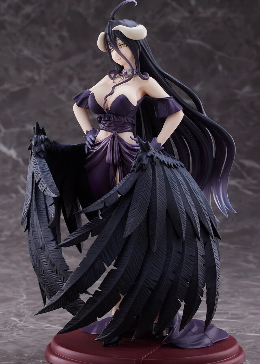 Overlord IV AMP+ Figure - Albedo (Black Dress Ver.) -  Figures,  Pre-Order, Pre-Order Figures, PRE-ORDER NON-SCALE FIGURES - 840342400560