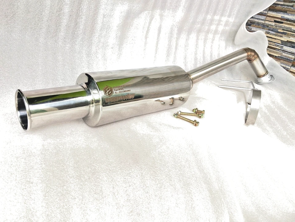 ESCAPE TRASERO EJE 2" FD PERSONALIZADO PARA HONDA JAZZ/FIT GE 2009-2013 Foto 2 de 4