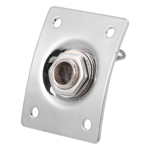 2 PCS E-Gitarren-Buchse 6,35-mm-Vierkant-Tonabnehmerbuchse -Jack