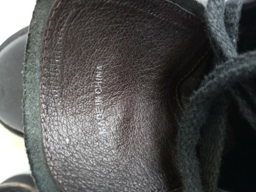 John Varvatos USA Mens Ankle Chukka Boots Black Leather Size 10M - Picture 7 of 12