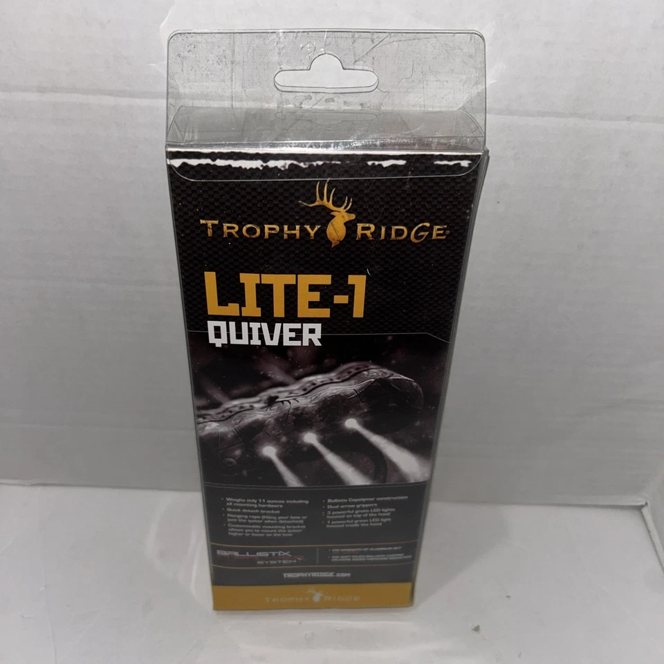 Trophy Ridge Lite-1 Arrow Aljaj Negro/Amarillo/Verde Luces LED Modelo # AQ500 Foto 4 de 4