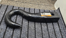 70248 Forged Tow Hook 10000 Lbs Line Pull Trailer Hitch Capacity Black