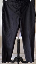 PRADA Virgin Wool Black Dressy Pants~  Size 46