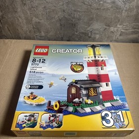 LEGO CREATOR 5770 Lighthouse Island &ndash; Retired 100% Complete set W/Manuals & Box