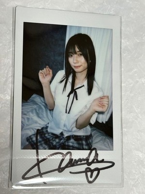 Kanna Seto Autographed Signed Instax photo Cheki Japan Femail ㉛