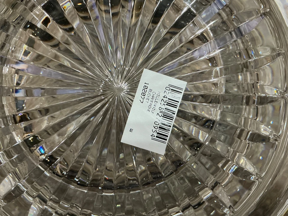 Waterford Crystal Millennium 5 Five Toasts Champagne Ice Bucket 10.5” *NEW* - Image 3 of 4