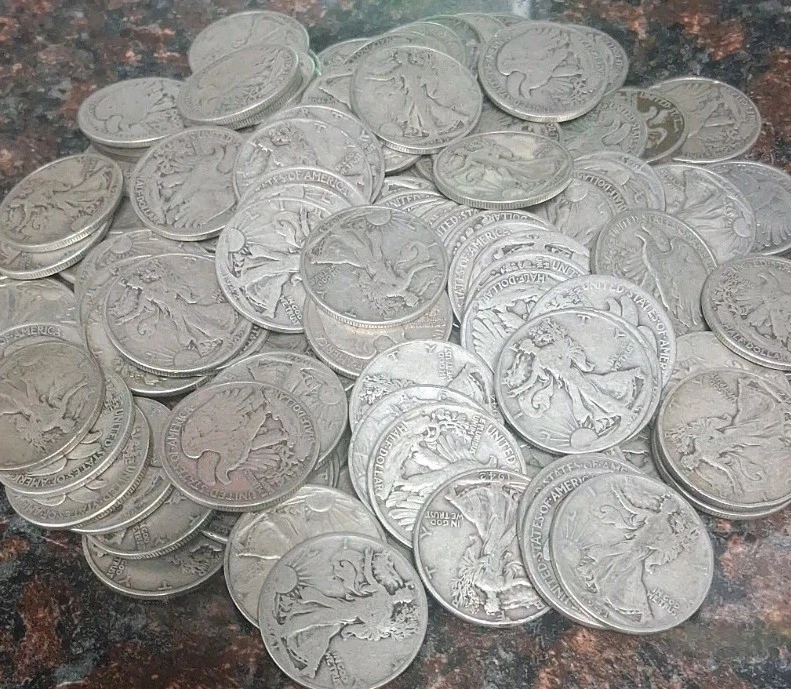Liberty Walking Half Dollars (1916-1947) for sale | eBay