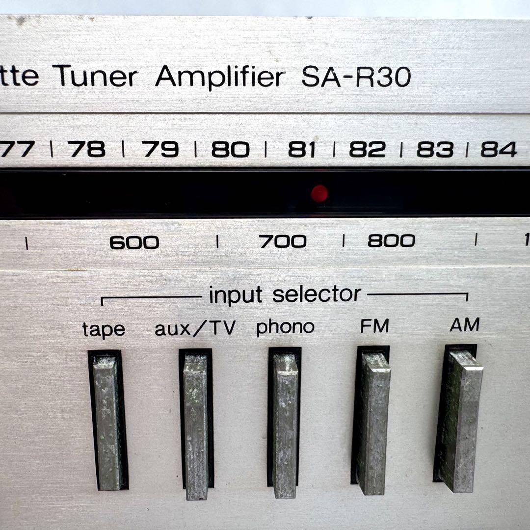 Technics SA-R30 FM/AM Stereo Cassette Tuner Amplifier Dolby