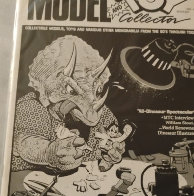 Model and Toy Collector Issue 9 Winter Collectible Models Toys Dinosaurs