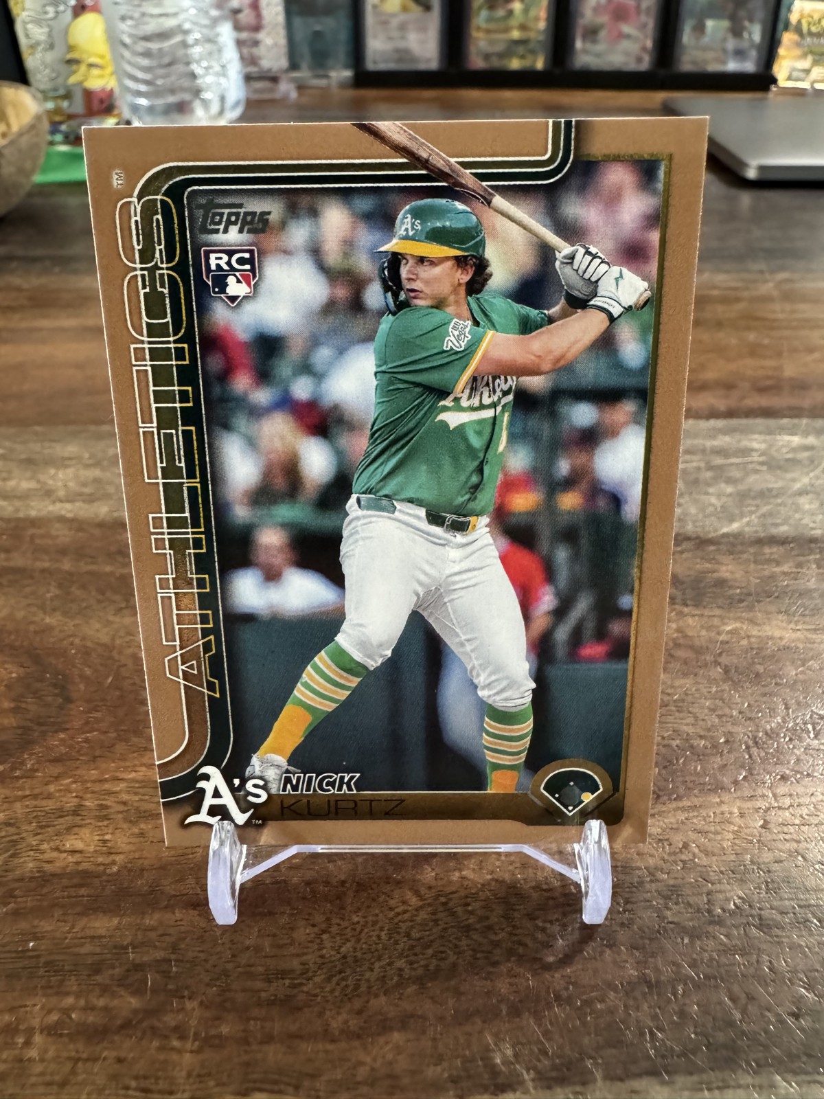 2025 Topps Update Series - Nick Kurtz #US201 Gold /2025 (RC)