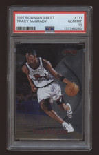 1997-98 Bowman's Best Tracy McGrady Rookie #111 RC PSA 10 Gem Mint Raptors