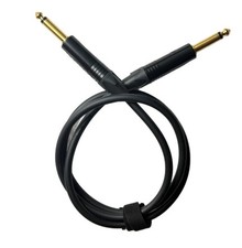 Mogami 2524 Guitar/Instrument Cable 10 ft Neutrik NP2X B Gold Plugs Handmade