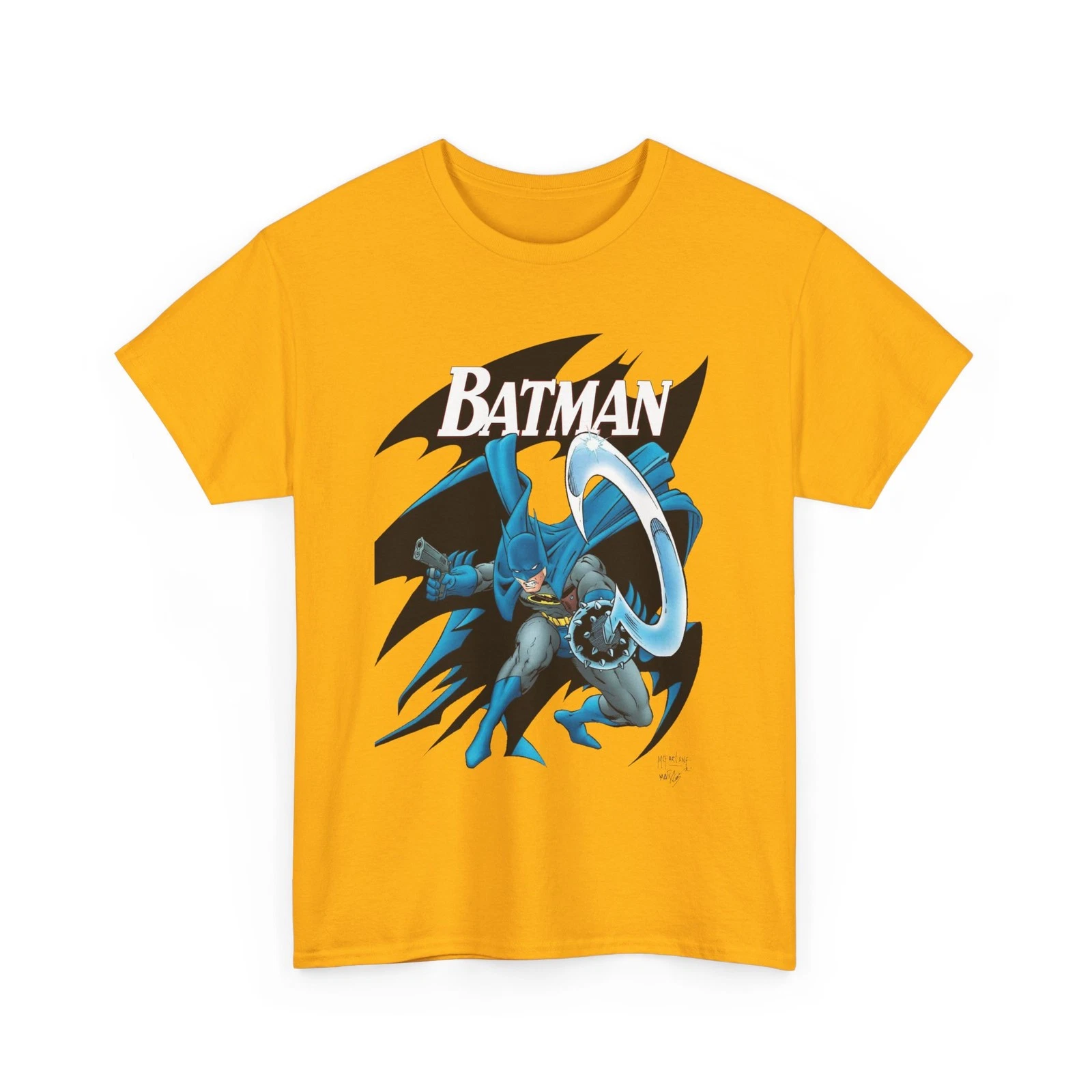 Batman T-Shirt - Todd McFarlane Art - DC Comics - Gotham - Bruce Wayne