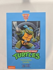 Leonardo Leads NECA TMNT VHS Pizza Club Teenage Mutant Ninja Turtles New Sealed