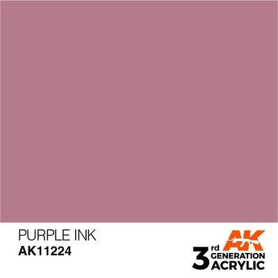 AK INTERACTIVE 11224 3GA INK PURPLE 17ml